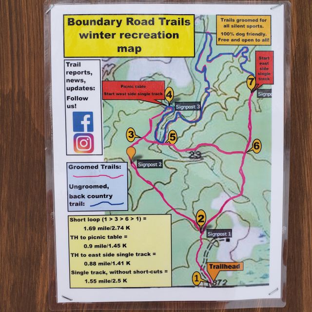 Photo Album - Trail Report: Boundary Road Trails